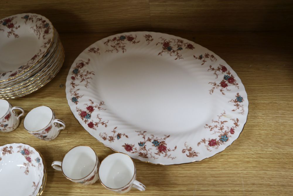 A service of Minton Ancestral pattern tableware (approx. 90 pieces)